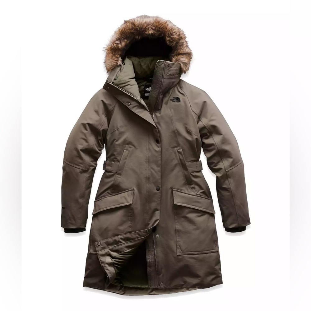 The North Face Outer Boroughs Down Parka, New Taupe, Women’s Large
